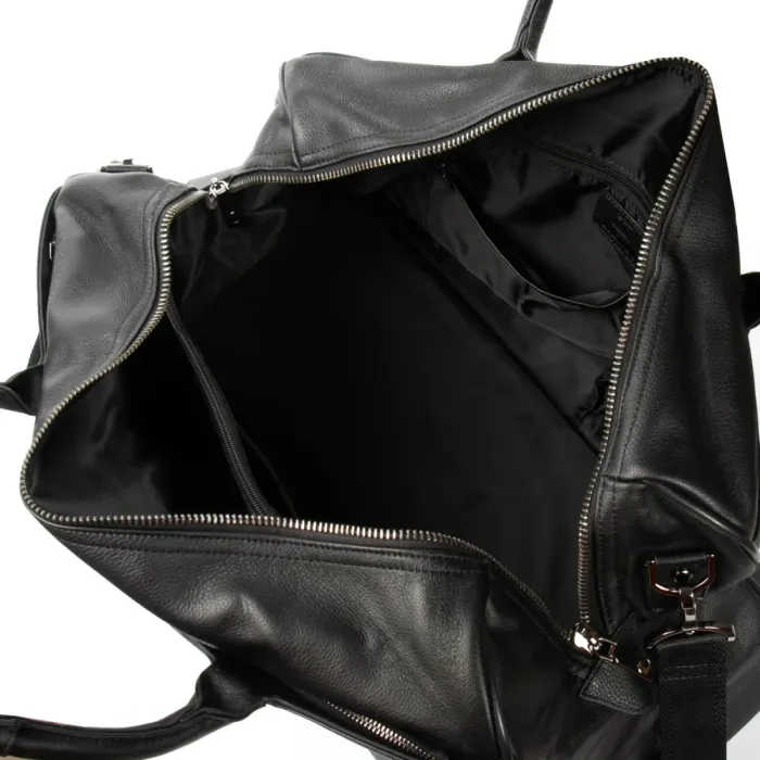 Сумка Мужская Дорожная кожа BRETTON 3485-9 black