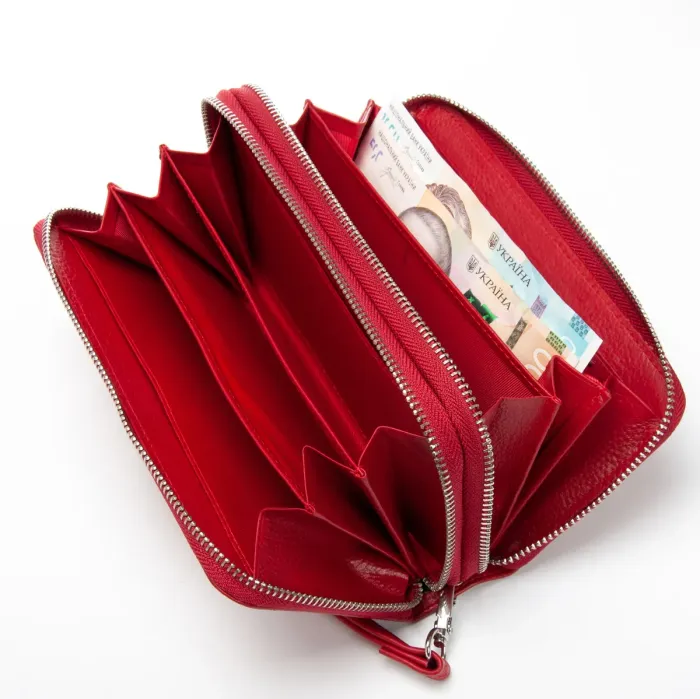 Кошелек Classic Женский кожа DR. BOND W39 red