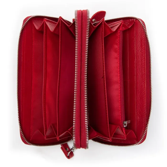 Кошелек Classic Женский кожа DR. BOND W39 red