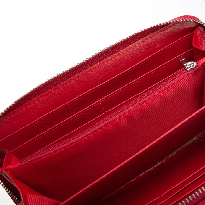 Кошелек Classic Женский кожа DR. BOND W39 red