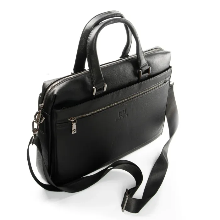Сумка Мужская Портфель кожа BRETTON 4028-1 black