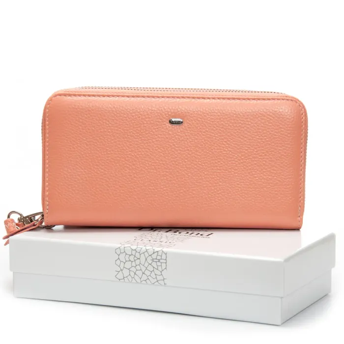 Кошелек Classic Женский кожа DR. BOND W39 pink purple