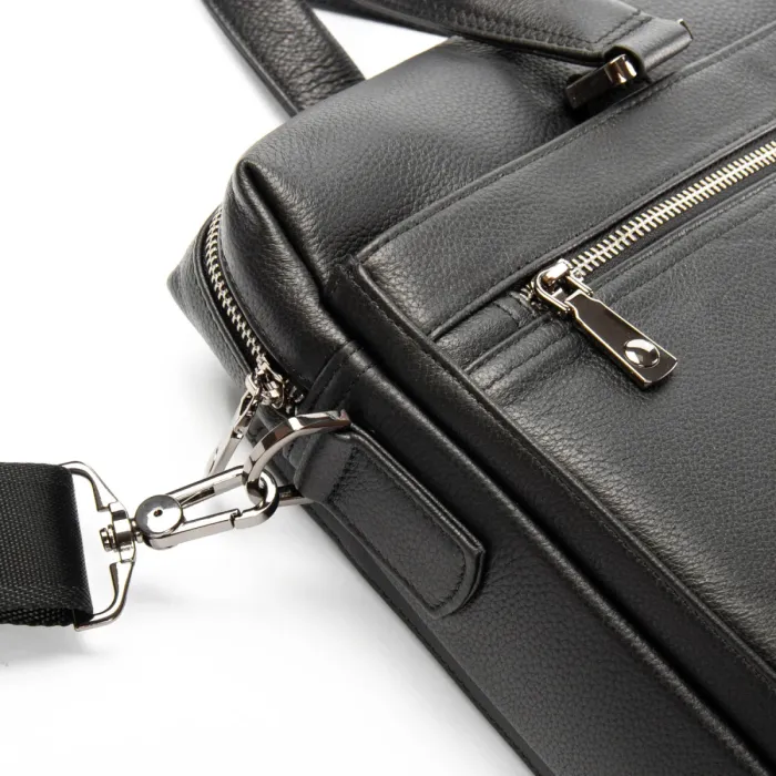 Сумка Мужская Портфель кожа BRETTON 4028-1 black