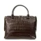 Сумка Женская Классическая кожа ALEX RAI 8542 brown croco