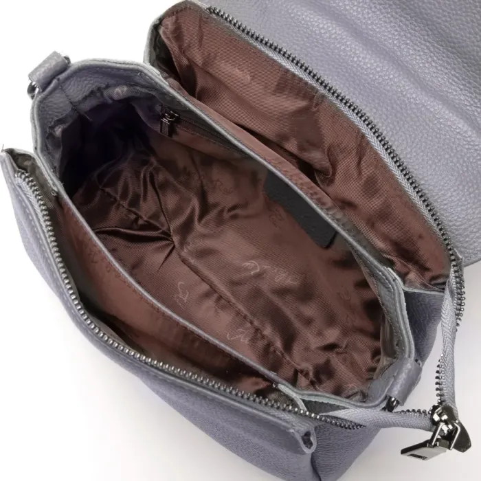 Сумка Женская Классическая кожа ALEX RAI 99118 blue