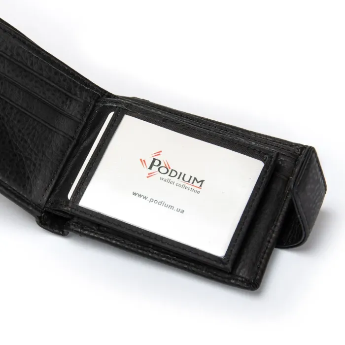 Кошелек Classic Мужской кожа DR. BOND M14CK black