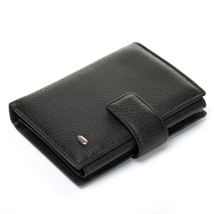 Кошелек Classic Мужской кожа DR. BOND M24CK black