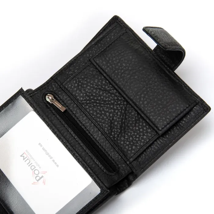 Кошелек Classic Мужской кожа DR. BOND M24CK black