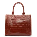 Сумка Женская Классическая кожа ALEX RAI 8804 camel