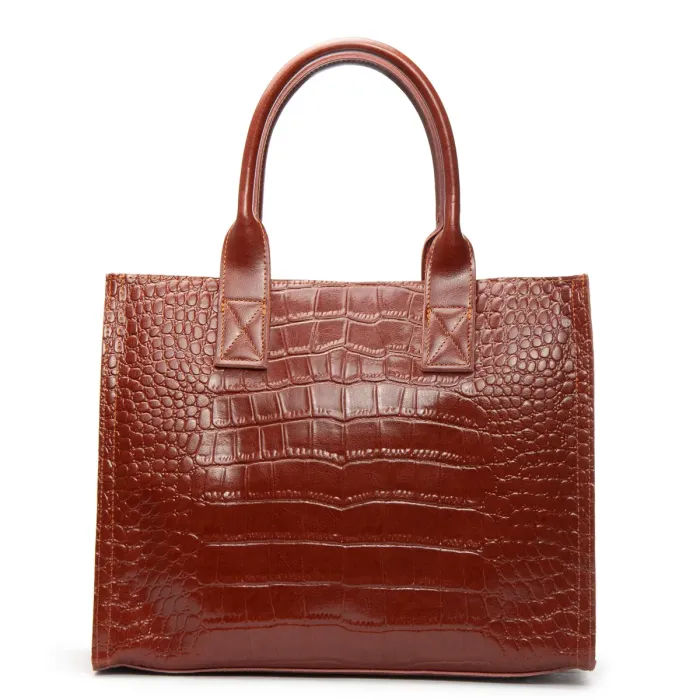 Сумка Женская Классическая кожа ALEX RAI 8804 camel