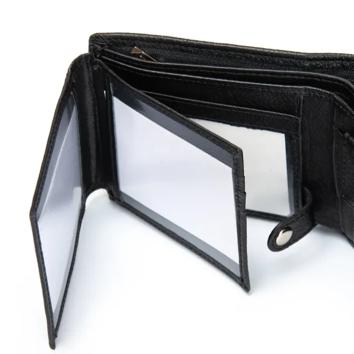 Кошелек Classic Мужской кожа DR. BOND M2CK black