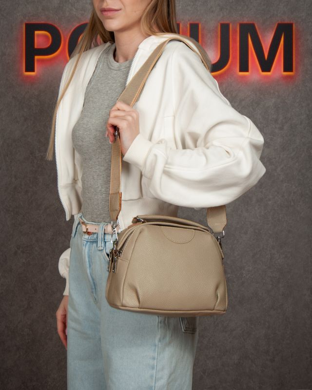 Сумка Женская Классическая кожа ALEX RAI 99125 khaki