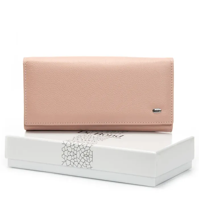 Кошелек Classic Женский кожа DR. BOND W46-2 pink purple