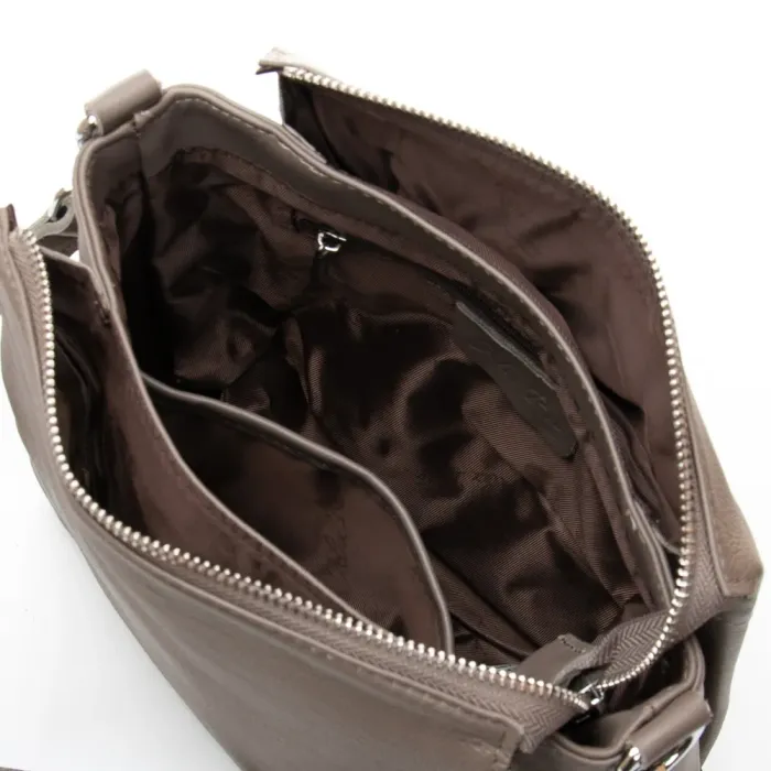 Сумка Женская Классическая кожа ALEX RAI 8942-9 l.gray