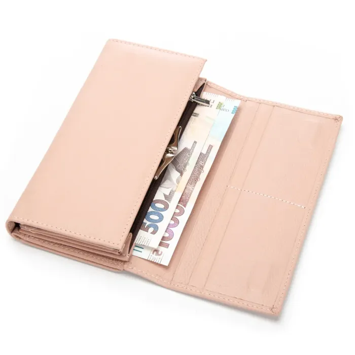 Кошелек Classic Женский кожа DR. BOND W46-2 pink purple