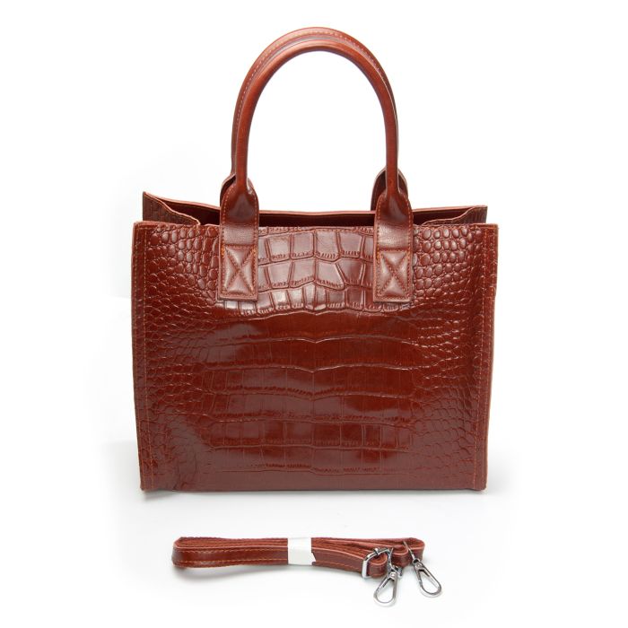 Сумка Женская Классическая кожа ALEX RAI 8804 camel