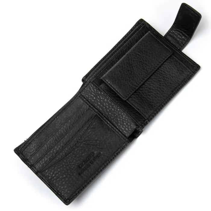 Кошелек Classic Мужской кожа DR. BOND MS-28CK black