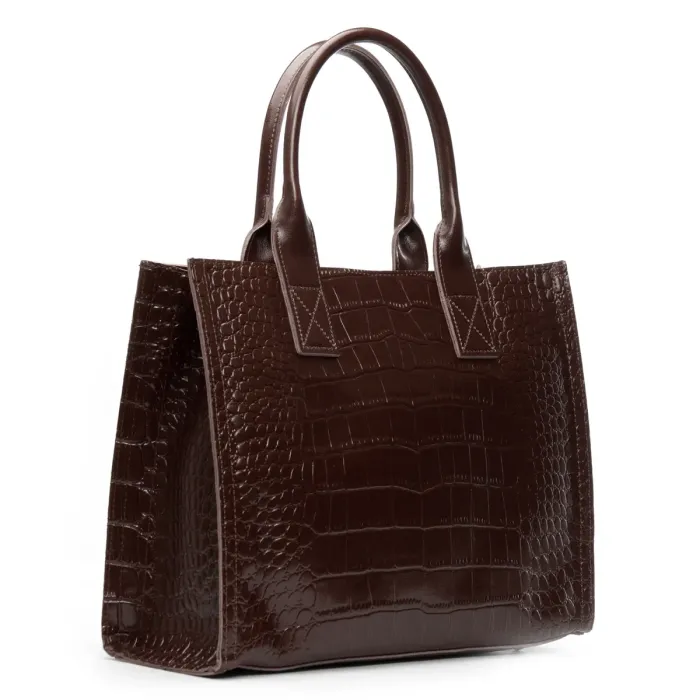 Сумка Женская Классическая кожа ALEX RAI 8804 brown