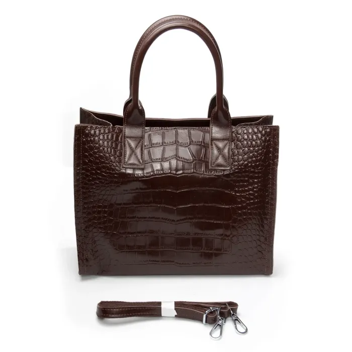 Сумка Женская Классическая кожа ALEX RAI 8804 brown