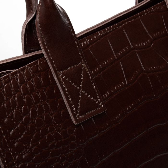 Сумка Женская Классическая кожа ALEX RAI 8804 brown