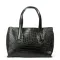 Сумка Женская Классическая кожа ALEX RAI 8815 black croco