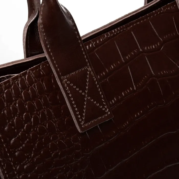 Сумка Женская Классическая кожа ALEX RAI 8804 brown