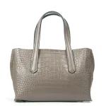 Сумка Женская Классическая кожа ALEX RAI 8815 khaki croco