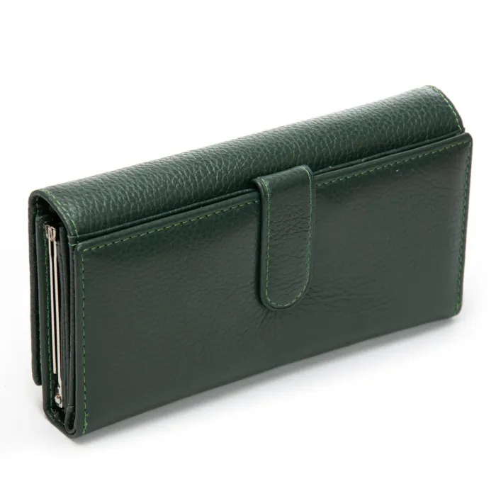 Кошелек Classic Женский кожа DR. BOND W46-2 green