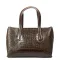 Сумка Женская Классическая кожа ALEX RAI 8815 brown croco