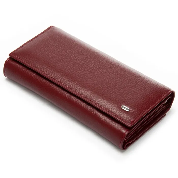 Кошелек Classic Женский кожа DR. BOND W46-2 wine red