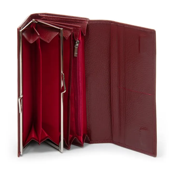 Кошелек Classic Женский кожа DR. BOND W46-2 wine red
