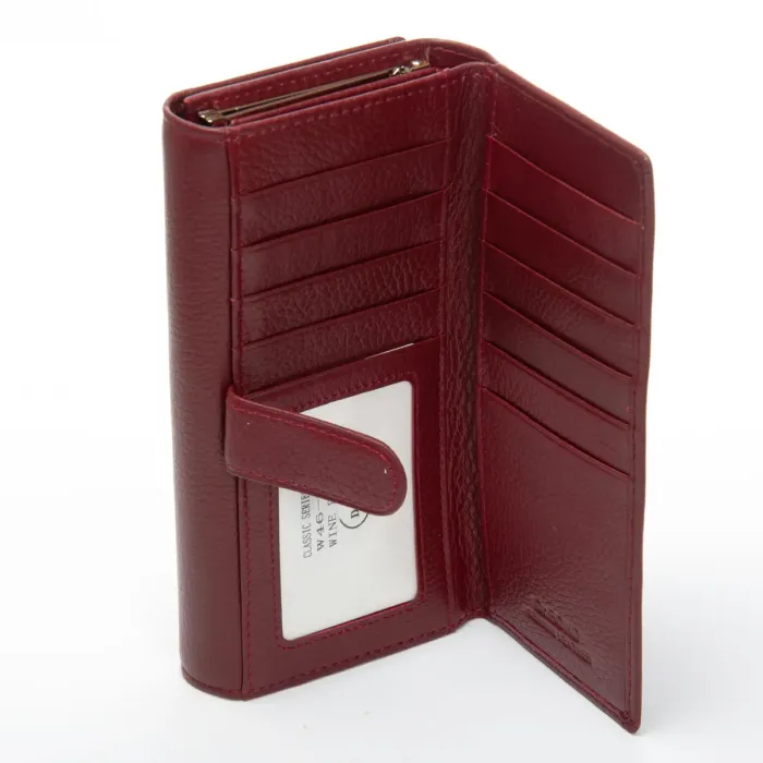 Кошелек Classic Женский кожа DR. BOND W46-2 wine red