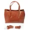Сумка Женская Классическая кожа ALEX RAI 8815 coffee croco