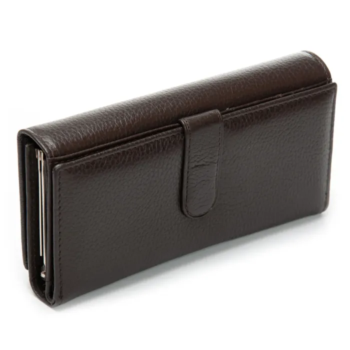 Кошелек Classic Женский кожа DR. BOND W46-2 coffee