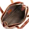 Сумка Женская Классическая кожа ALEX RAI 8815 coffee croco