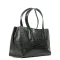 Сумка Женская Классическая кожа ALEX RAI 8815 black croco