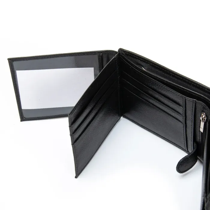 Кошелек Classic Мужской кожа DR. BOND MS-17CK black
