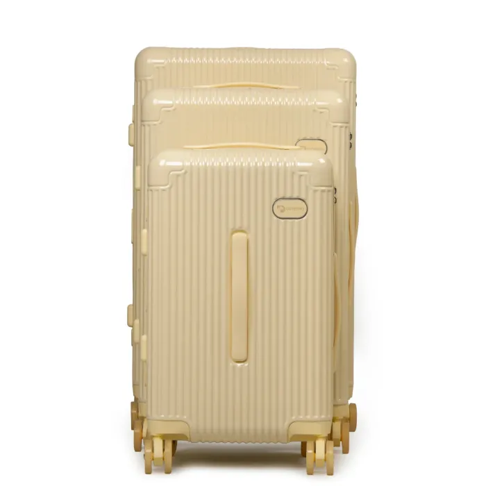 Дорожная Чемодан 31 ABS-пластик DTbag 2050 yellow