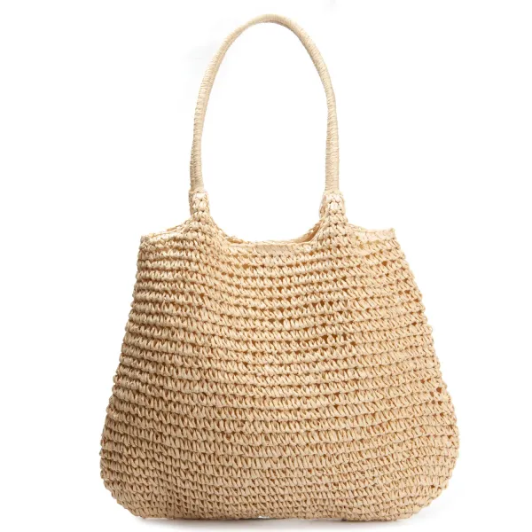 Сумка Женская Плетеная LUXEVA 1135 beige