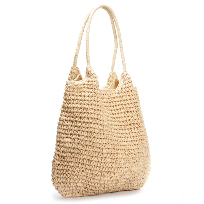 Сумка Женская Плетеная LUXEVA 1135 beige