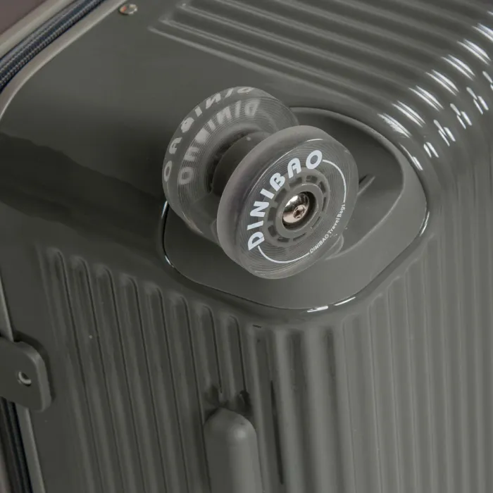 Дорожная Чемодан 31 ABS-пластик DTbag 2050 quartz gray