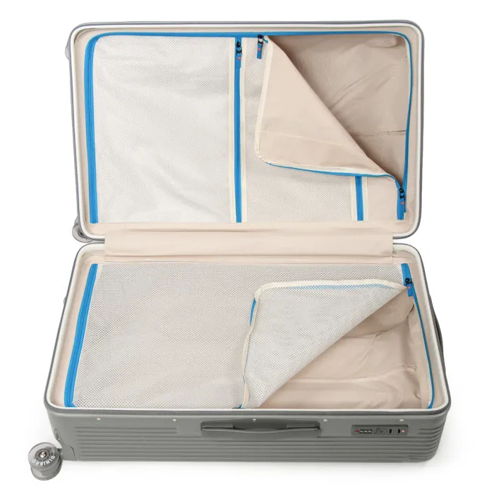 Дорожная Чемодан 31 ABS-пластик DTbag 2050 quartz gray