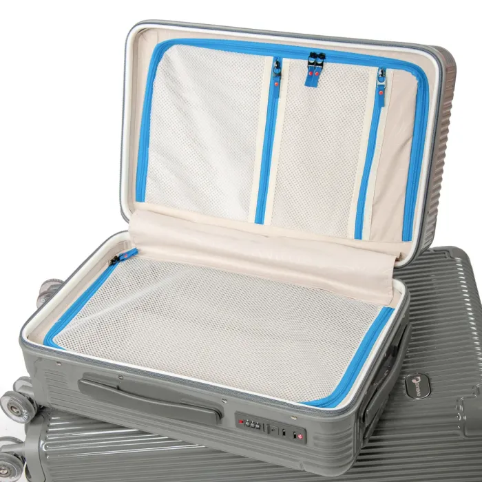 Дорожная Чемодан 31 ABS-пластик DTbag 2050 quartz gray