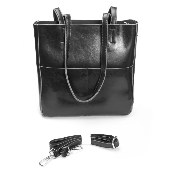 Сумка Женская Классическая кожа ALEX RAI 9384 black