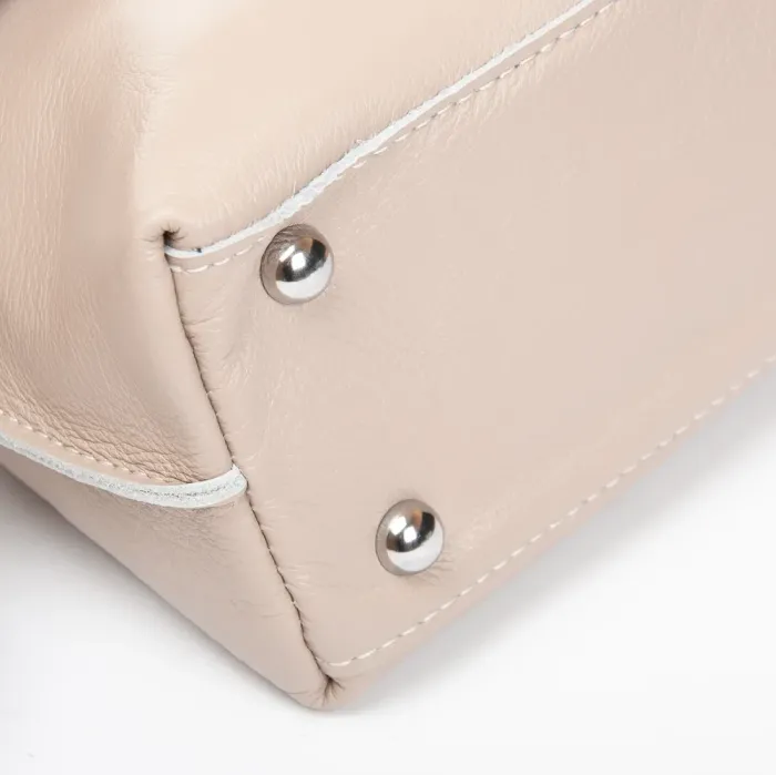 Сумка Женская Классическая кожа ALEX RAI 8793-9 beige