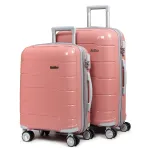 Дорожная Чемодан 2/1 ABS-пластик FASHION PP-1  810 rose-gold