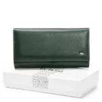 Кошелек Classic Женский кожа DR. BOND W46 green