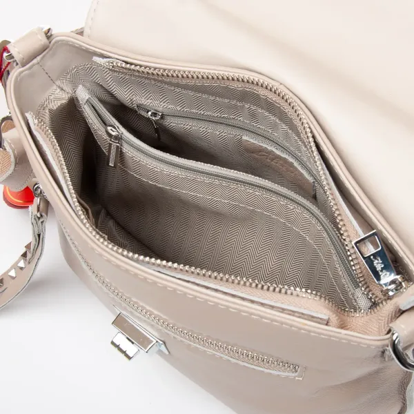 Сумка Жіноча Класична штучна-шкіра FASHION 01-06 17059 grey-blue