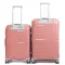 Дорожная Чемодан 2/1 ABS-пластик FASHION PP-1  810 rose-gold