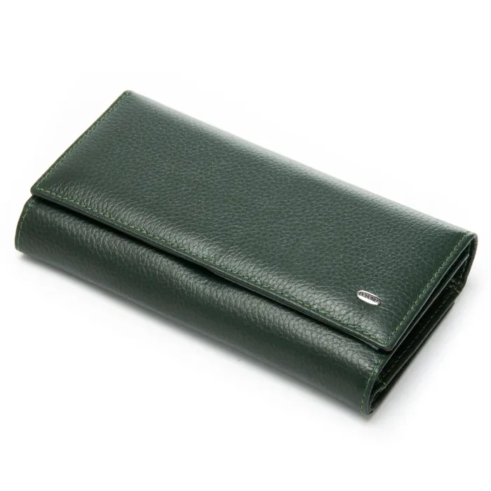 Кошелек Classic Женский кожа DR. BOND W46 green